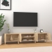 Mueble para TV madera contrachapada roble Sonoma 180x31,5x40 cm