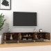 Mueble para TV madera contrachapada roble ahumado 180x31,5x40cm