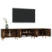 Mueble para TV madera contrachapada roble ahumado 180x31,5x40cm