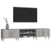 Mueble para TV madera contrachapada gris Sonoma 180x31,5x40 cm