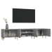 Mueble para TV madera contrachapada gris Sonoma 180x31,5x40 cm