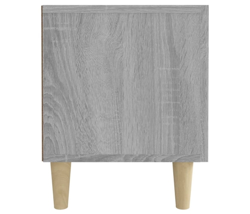 Mueble para TV madera contrachapada gris Sonoma 180x31,5x40 cm