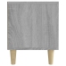 Mueble para TV madera contrachapada gris Sonoma 180x31,5x40 cm