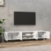 vidaXL Mueble para TV madera contrachapada blanco 180x31,5x40 cm