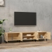 Mueble para TV madera contrachapada roble Sonoma 180x31,5x40 cm