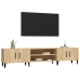 Mueble para TV madera contrachapada roble Sonoma 180x31,5x40 cm