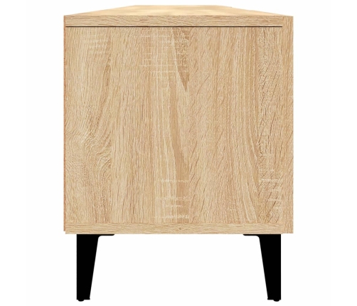 Mueble para TV madera contrachapada roble Sonoma 180x31,5x40 cm