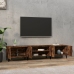 Mueble para TV madera contrachapada roble ahumado 180x31,5x40cm