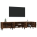 Mueble para TV madera contrachapada roble ahumado 180x31,5x40cm