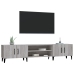 vidaXL Mueble para TV madera contrachapada gris Sonoma 180x31,5x40 cm