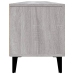 Mueble para TV madera contrachapada gris Sonoma 180x31,5x40 cm