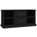 vidaXL Mueble para TV madera contrachapada negro 99,5x35,5x48 cm