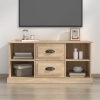 Mueble para TV madera contrachapada roble Sonoma 99,5x35,5x48cm