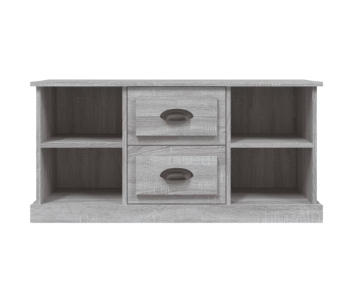 vidaXL Mueble para TV madera contrachapada gris Sonoma 99,5x35,5x48 cm