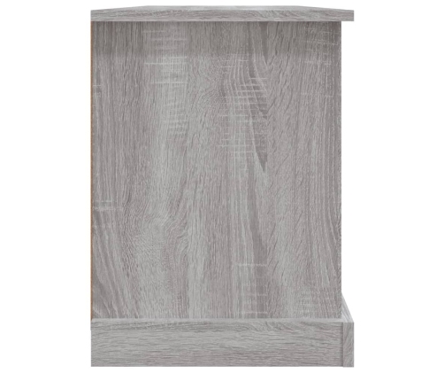 vidaXL Mueble para TV madera contrachapada gris Sonoma 99,5x35,5x48 cm