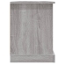 Mueble para TV madera contrachapada gris Sonoma 99,5x35,5x48 cm