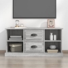 vidaXL Mueble para TV madera contrachapada gris Sonoma 99,5x35,5x48 cm