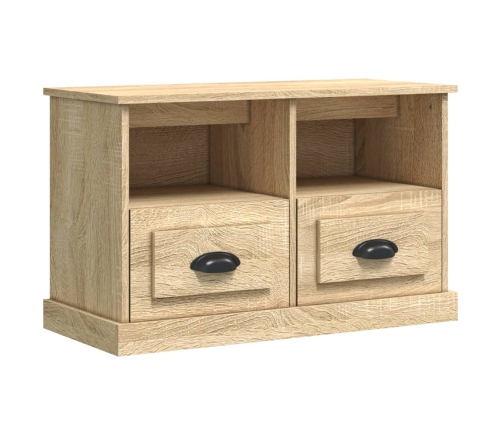 Mueble para TV madera contrachapada roble Sonoma 80x35x50 cm