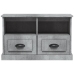 Mueble para TV madera contrachapada gris hormigón 80x35x50 cm