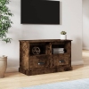 Mueble para TV madera contrachapada roble ahumado 80x35x50 cm