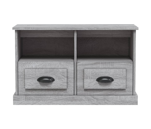 Mueble para TV madera contrachapada gris Sonoma 80x35x50 cm