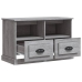 Mueble para TV madera contrachapada gris Sonoma 80x35x50 cm