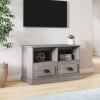 Mueble para TV madera contrachapada gris Sonoma 80x35x50 cm