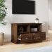 vidaXL Mueble para TV madera contrachapada marrón roble 80x35x50 cm