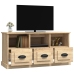 vidaXL Mueble para TV madera contrachapada roble Sonoma 100x35x50 cm