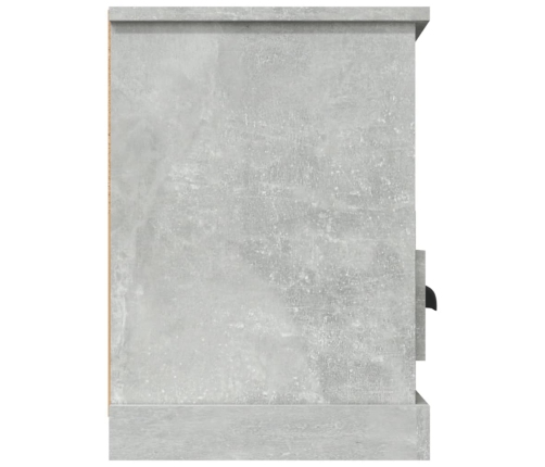 Mueble para TV madera contrachapada gris hormigón 100x35x50 cm