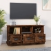 Mueble para TV madera contrachapada roble ahumado 100x35x50 cm