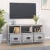 Mueble para TV madera contrachapada gris Sonoma 100x35x50 cm