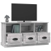 Mueble para TV madera contrachapada gris Sonoma 100x35x50 cm