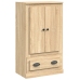 Aparador de madera contrachapada roble Sonoma 60x35,5x103,5 cm