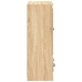 Aparador de madera contrachapada roble Sonoma 60x35,5x103,5 cm