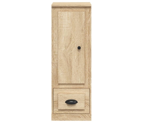 Aparador alto madera contrachapada roble Sonoma 36x35,5x103,5cm