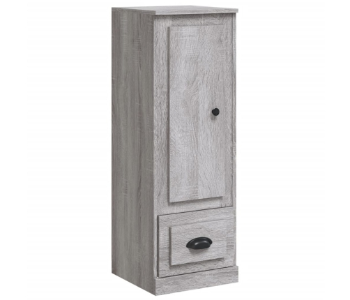 Aparador alto madera contrachapada gris Sonoma 36x35,5x103,5 cm