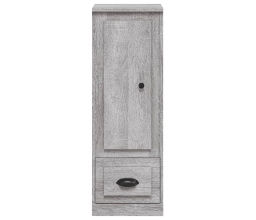 Aparador alto madera contrachapada gris Sonoma 36x35,5x103,5 cm