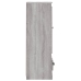 Aparador alto madera contrachapada gris Sonoma 36x35,5x103,5 cm