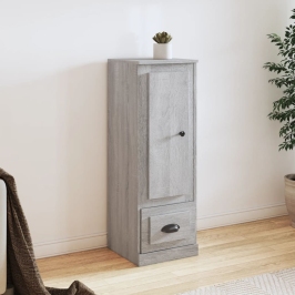 Aparador alto madera contrachapada gris Sonoma 36x35,5x103,5 cm