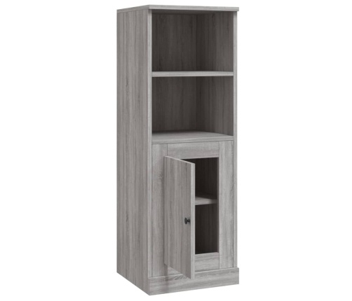 Aparador alto madera contrachapada gris Sonoma 36x35,5x103,5 cm