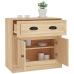 Aparador de madera contrachapada roble Sonoma 70x35,5x67,5 cm