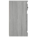 Aparador de madera contrachapada gris Sonoma 70x35,5x67,5 cm