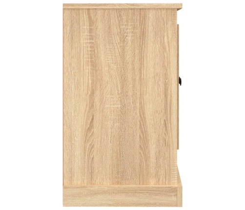 Aparador de madera contrachapada roble Sonoma 100x35,5x60 cm