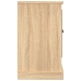 Aparador de madera contrachapada roble Sonoma 100x35,5x60 cm