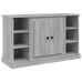 Aparador de madera contrachapada gris Sonoma 100x35,5x60 cm