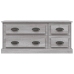 Mueble para TV madera contrachapada gris Sonoma 100x35,5x45 cm