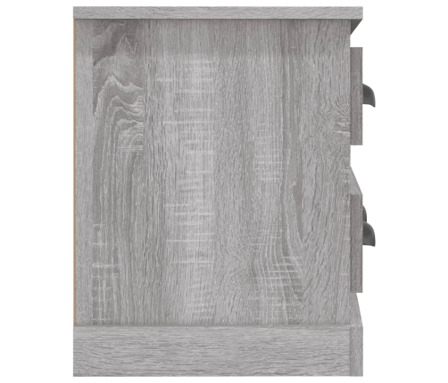 Mueble para TV madera contrachapada gris Sonoma 100x35,5x45 cm