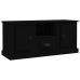 Mueble para TV madera contrachapada negro 100x35,5x45 cm