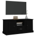 Mueble para TV madera contrachapada negro 100x35,5x45 cm